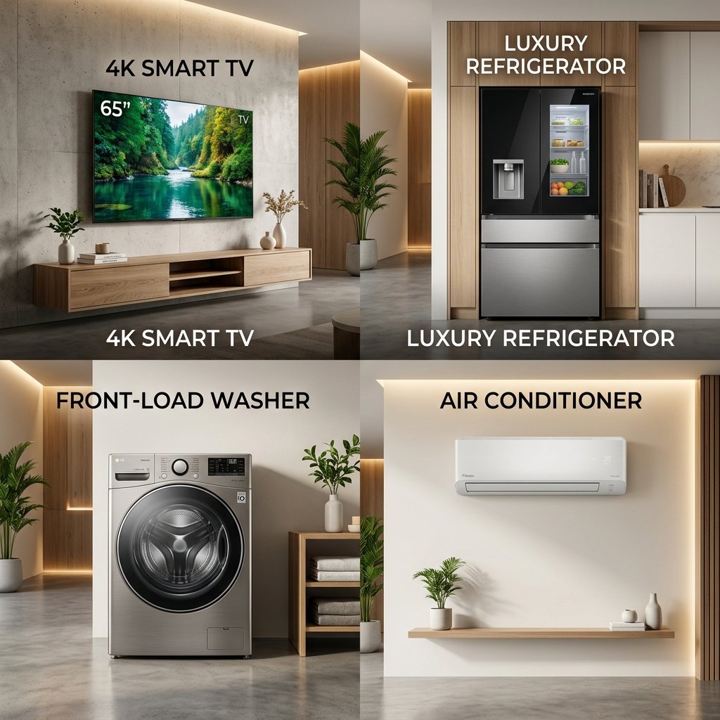New Arrivals of Home Appliances & Cupboards